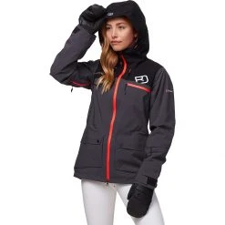 Ortovox Women's Ski Jackets 2L Swisswool Andermatt Jacket Women's