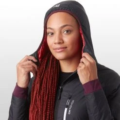 Ortovox Women's Ski Jackets Swisswool Piz Boe Jacket Women's -Winter Wear Shop BLARAV D4 1