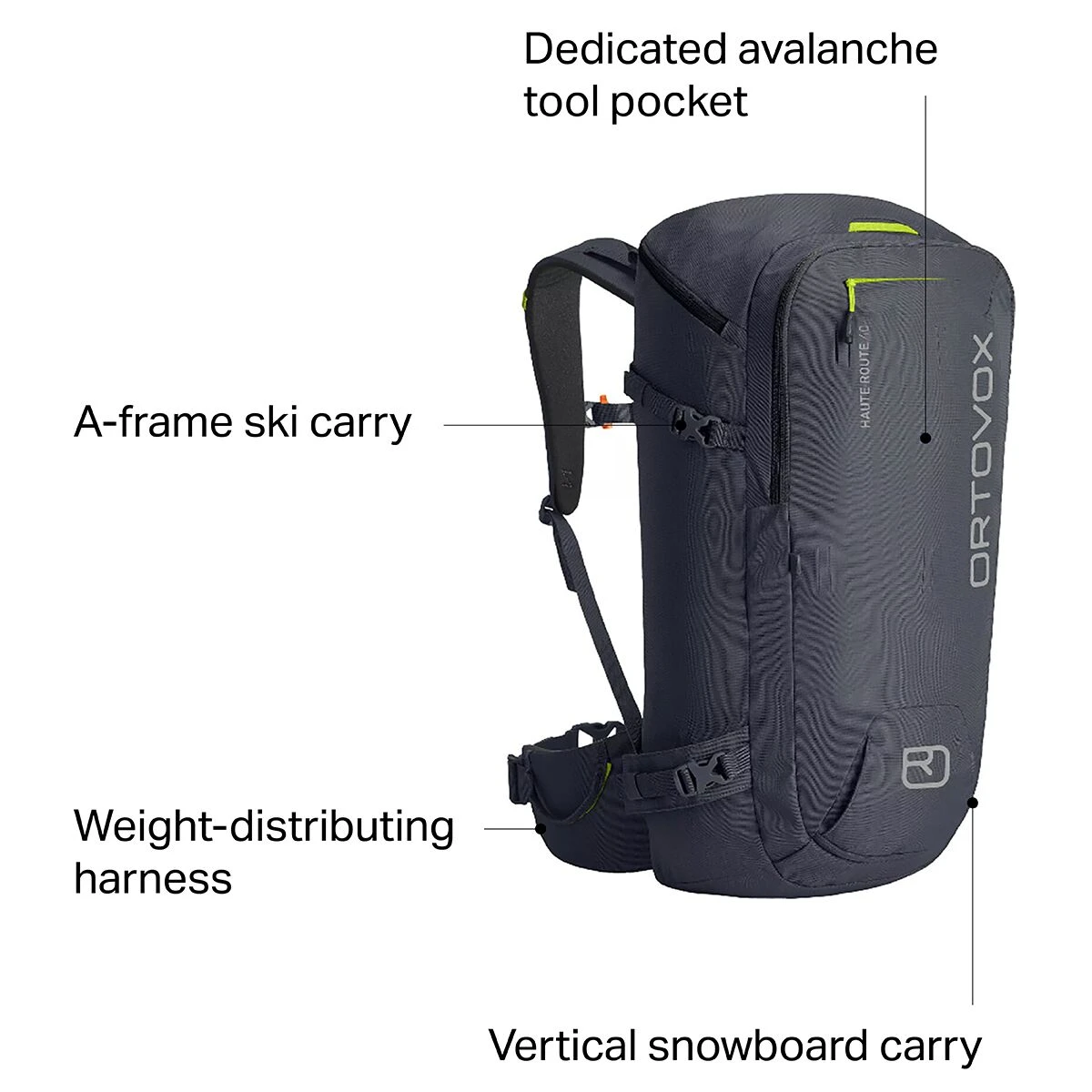 Ortovox Winter Packs Haute Route 40L Backpack 2 Ortovox Winter Packs Haute Route 40L Backpack - Image 2