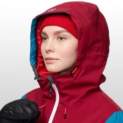 Ortovox Women's Ski Jackets 2L Swisswool Andermatt Jacket Women's -Winter Wear Shop BLSEA D12