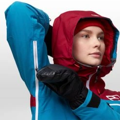 Ortovox Women's Ski Jackets 2L Swisswool Andermatt Jacket Women's -Winter Wear Shop BLSEA D9