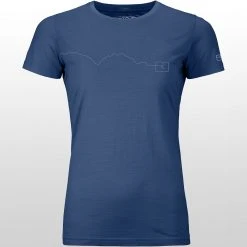 Ortovox Women's Hike & Camp Tops 120 Tec Mountain T Shirt Women's -Winter Wear Shop BLULAK D2 1