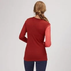 Ortovox Women's Baselayer Tops 185 Rock'N'Wool Long Sleeve Top Women's -Winter Wear Shop COR D1