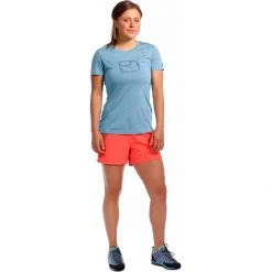 Ortovox Women's Hiking & Climbing Shorts Piz Selva Light Short Women's -Winter Wear Shop COR D4 2