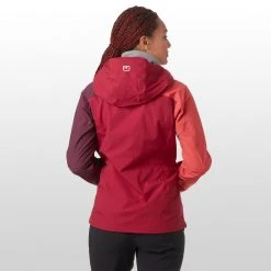 Ortovox Women's Technical Shell Jackets Ortler 3L Jacket Women's -Winter Wear Shop DARBLO D2 2