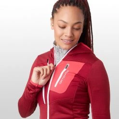 Ortovox Women's Fleece Jackets Fleece Grid Hoodie Women's -Winter Wear Shop DARBLO D4 1