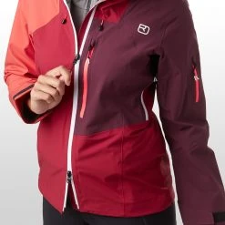 Ortovox Women's Technical Shell Jackets Ortler 3L Jacket Women's -Winter Wear Shop DARBLO D4 2