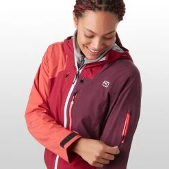 Ortovox Women's Technical Shell Jackets Ortler 3L Jacket Women's -Winter Wear Shop DARBLO D6