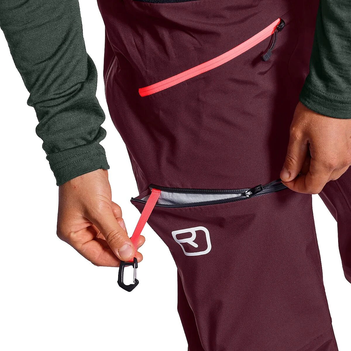 Ortovox Women's Ski Pants & Bibs 3L Deep Shell Bib Pant Women's 2 Ortovox Women's Ski Pants & Bibs 3L Deep Shell Bib Pant Women's - Image 2