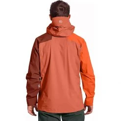 Ortovox Men's Ski Jackets 3L Ortler Jacket Men's -Winter Wear Shop DESORA D1 4