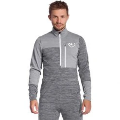 Ortovox Men's Fleece Jackets Light Zip Neck Fleece Top Men's