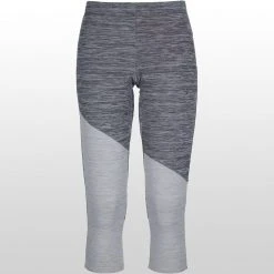 Ortovox Women's Baselayer Bottoms Fleece Light Short Pant Women's -Winter Wear Shop GREBLEA D2 1