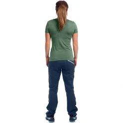 Ortovox Women's Climb Tops 120 Cool Tec Wool Wash T Shirt Women's -Winter Wear Shop GREFORBLE D3
