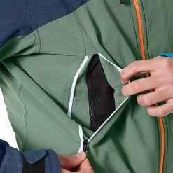 Ortovox Men's Technical Shell Jackets Westalpen Softshell Jacket Men's -Winter Wear Shop GREFOR D2