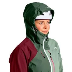 Ortovox Women's Technical Shell Jackets Ortler 3L Jacket Women's -Winter Wear Shop GREFOR D3 2