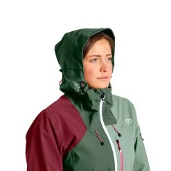 Ortovox Women's Technical Shell Jackets Ortler 3L Jacket Women's -Winter Wear Shop GREFOR D4 2