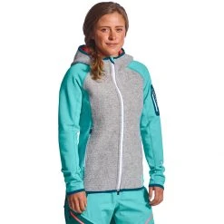 Ortovox Women's Fleece Jackets Fleece Plus Knit Hooded Jacket Women's -Winter Wear Shop ICEWAT 4