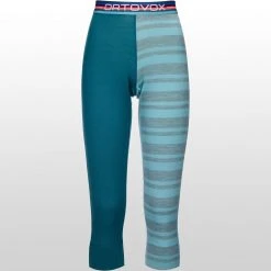 Ortovox Women's Baselayer Bottoms 185 Rock'N'Wool Short Pant Women's -Winter Wear Shop ICEWAT D2