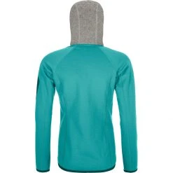 Ortovox Women's Fleece Jackets Fleece Plus Knit Hooded Jacket Women's -Winter Wear Shop ICEWAT D3 2