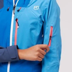 Ortovox Women's Technical Shell Jackets Ortler 3L Jacket Women's -Winter Wear Shop JUSBLU D7 1