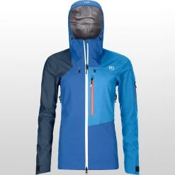 Ortovox Women's Technical Shell Jackets Ortler 3L Jacket Women's -Winter Wear Shop JUSBLU D8 1