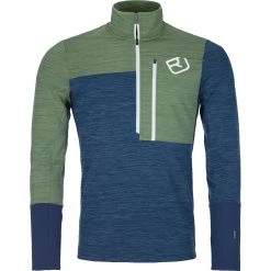 Ortovox Men's Fleece Jackets Light Zip Neck Fleece Top Men's 8 Ortovox Men's Fleece Jackets Light Zip Neck Fleece Top Men's -Winter Wear Shop NIGBLUBLE