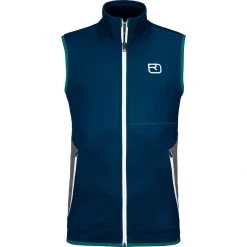 Ortovox Men's Vests Fleece Vest Men's -Winter Wear Shop PETBLU 1