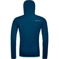 Ortovox Men's Fleece Jackets Fleece Hoodie Men's -Winter Wear Shop PETBLU D2
