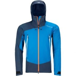 Ortovox Men's Technical Shell Jackets Westalpen Softshell Jacket Men's -Winter Wear Shop SAFBLU