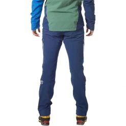 Ortovox Men's Hiking & Climbing Pants Westalpen Softshell Pant Men's -Winter Wear Shop SAFBLU D1 3