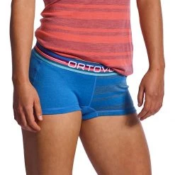Ortovox Women's Underwear 185 Rock'N'Wool Hot Pant Women's -Winter Wear Shop SKYBLU 4
