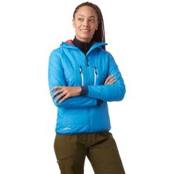 Ortovox Women's Ski Jackets Swisswool Piz Boe Jacket Women's -Winter Wear Shop SKYBLU 6