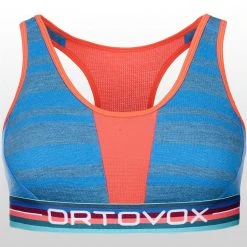 Ortovox Women's Sports Bras 185 Rock'N'Wool Sport Top Women's 17 Ortovox Women's Sports Bras 185 Rock'N'Wool Sport Top Women's -Winter Wear Shop SKYBLU D2 2