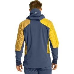 Ortovox Men's Softshell Jackets Piz Palu Swisswool Jacket Men's 17 Ortovox Men's Softshell Jackets Piz Palu Swisswool Jacket Men's -Winter Wear Shop YEL D2 1